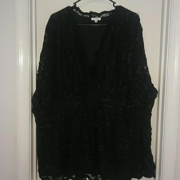 Kiyonna Tops - Kiyonna lace top